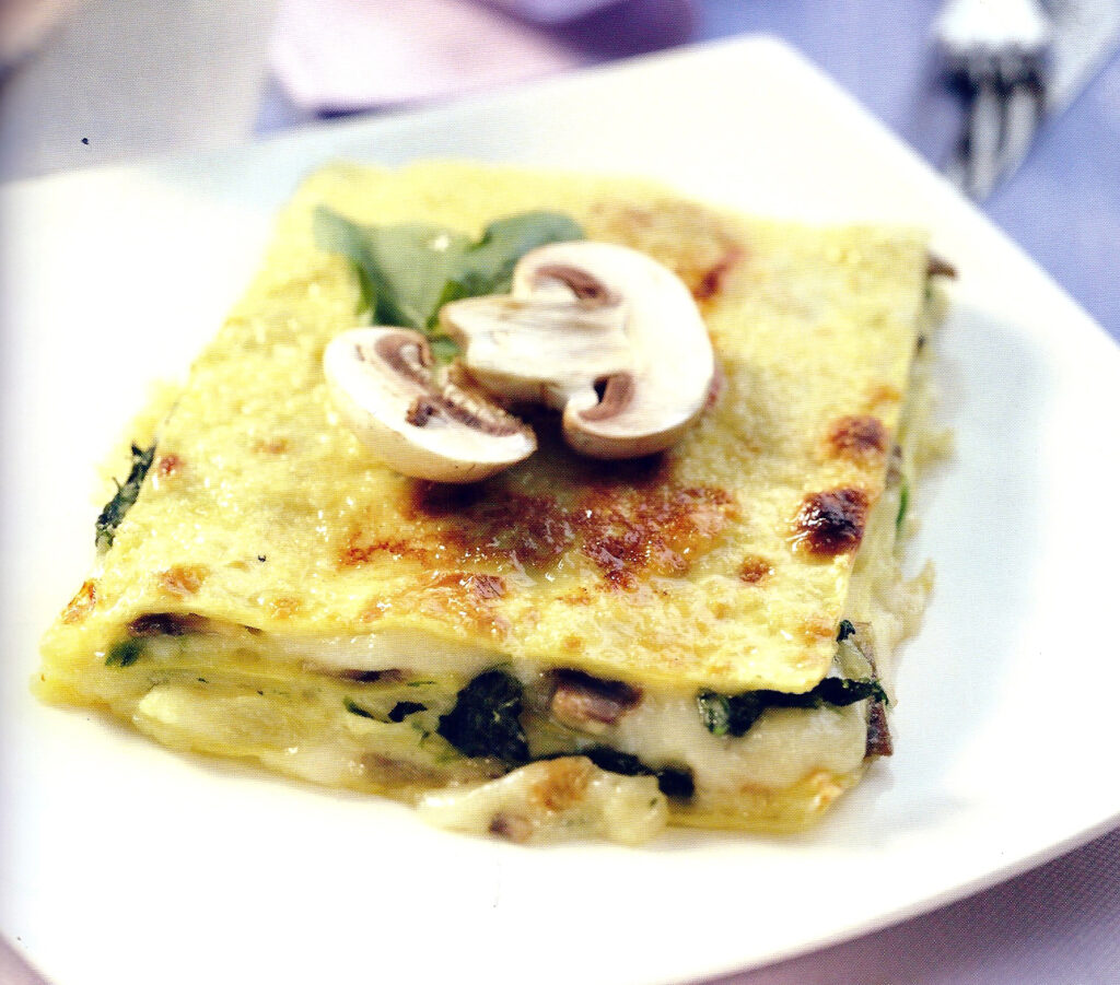 Lasagne con patate al taleggio